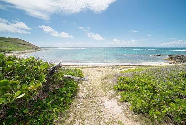 Lonely beaches on your kite charter - at Ilet Pinel in Sint Marteen 2022
