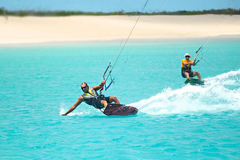 kiteboarding in Barbuda 2022